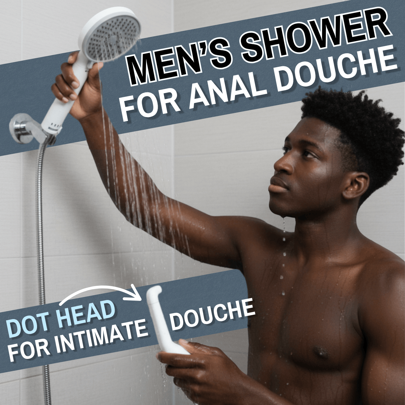 DOT-Home Shower Head for Intimate Douche with Filter