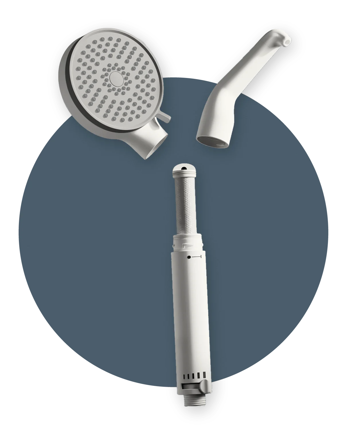 DOT-Home：蓮蓬頭、私密清潔噴頭，以及內含濾芯的握柄